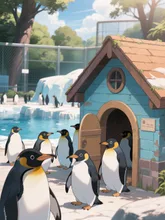 動物園のペンギン(⊙ө⊙)