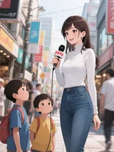 商店街でインタビューしたいと思いま〜す🎤