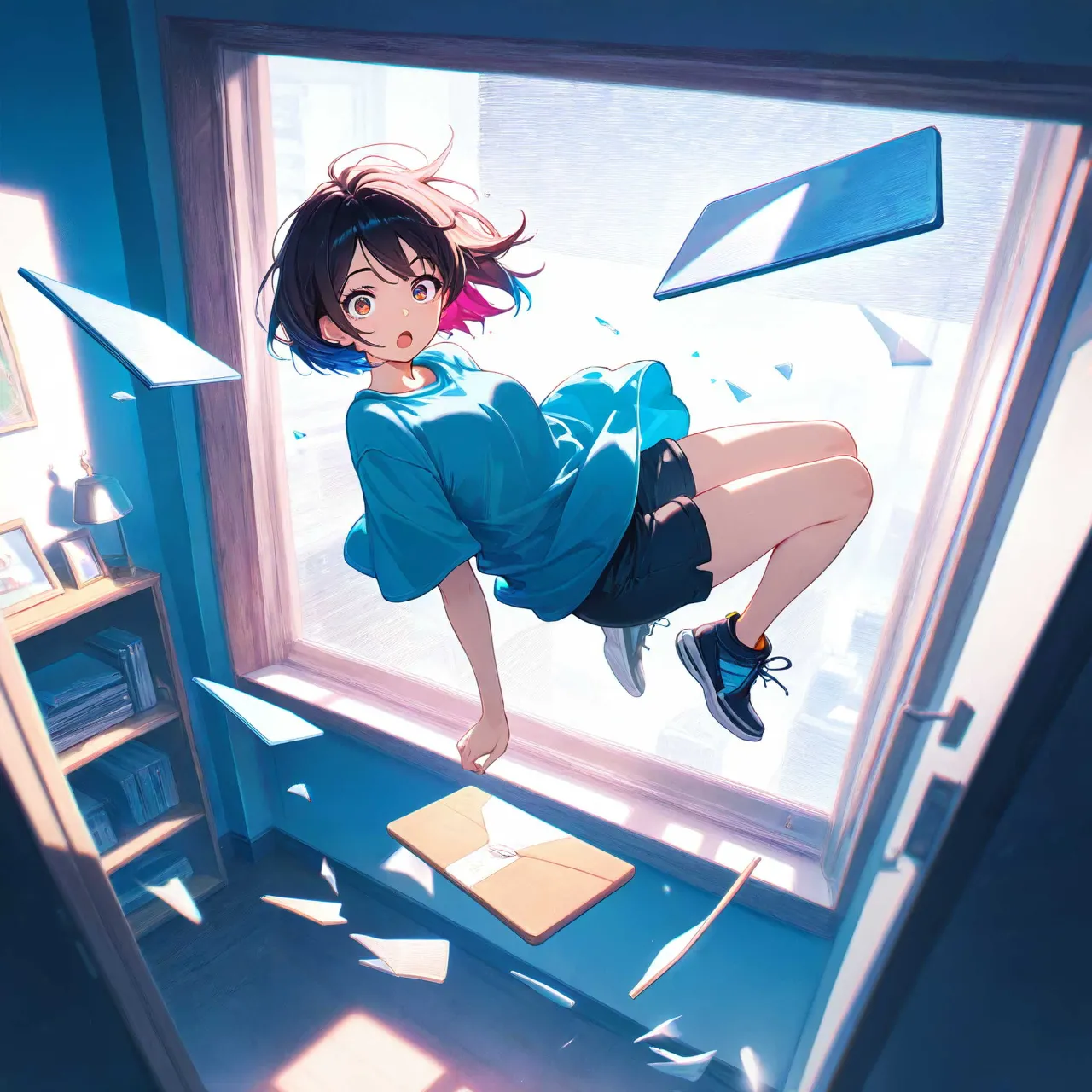 極上のアニメ - 重力のない部屋 / ななな