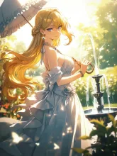 日傘の似合う美人·夏の午後の麗人 の投稿作品