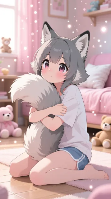 狼娘・狼耳