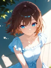白ワンピ·夏の木漏れ日 の投稿作品