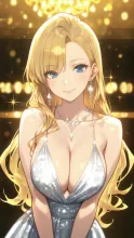 パーティードレス·夜会にきらめく淑女 の投稿作品