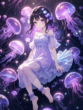 Jellyfish girl