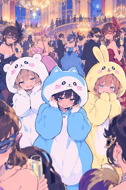 思ってた仮装パーティーじゃなかった