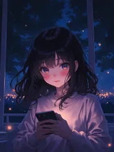 「明日…会えるかな」