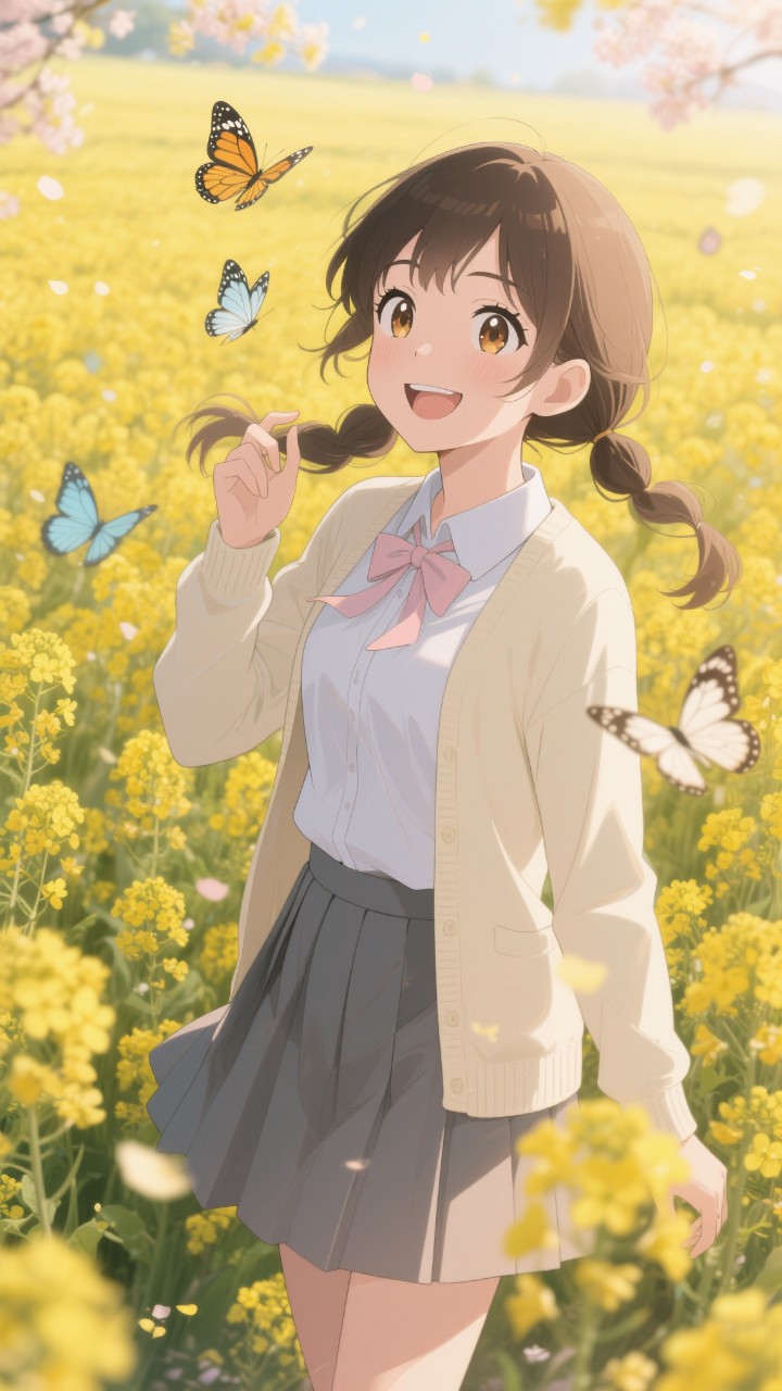 黄色い春に包まれて