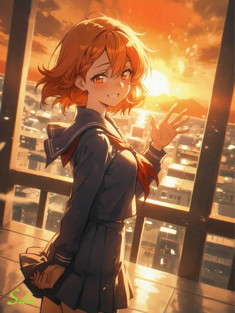 黄昏刻の君