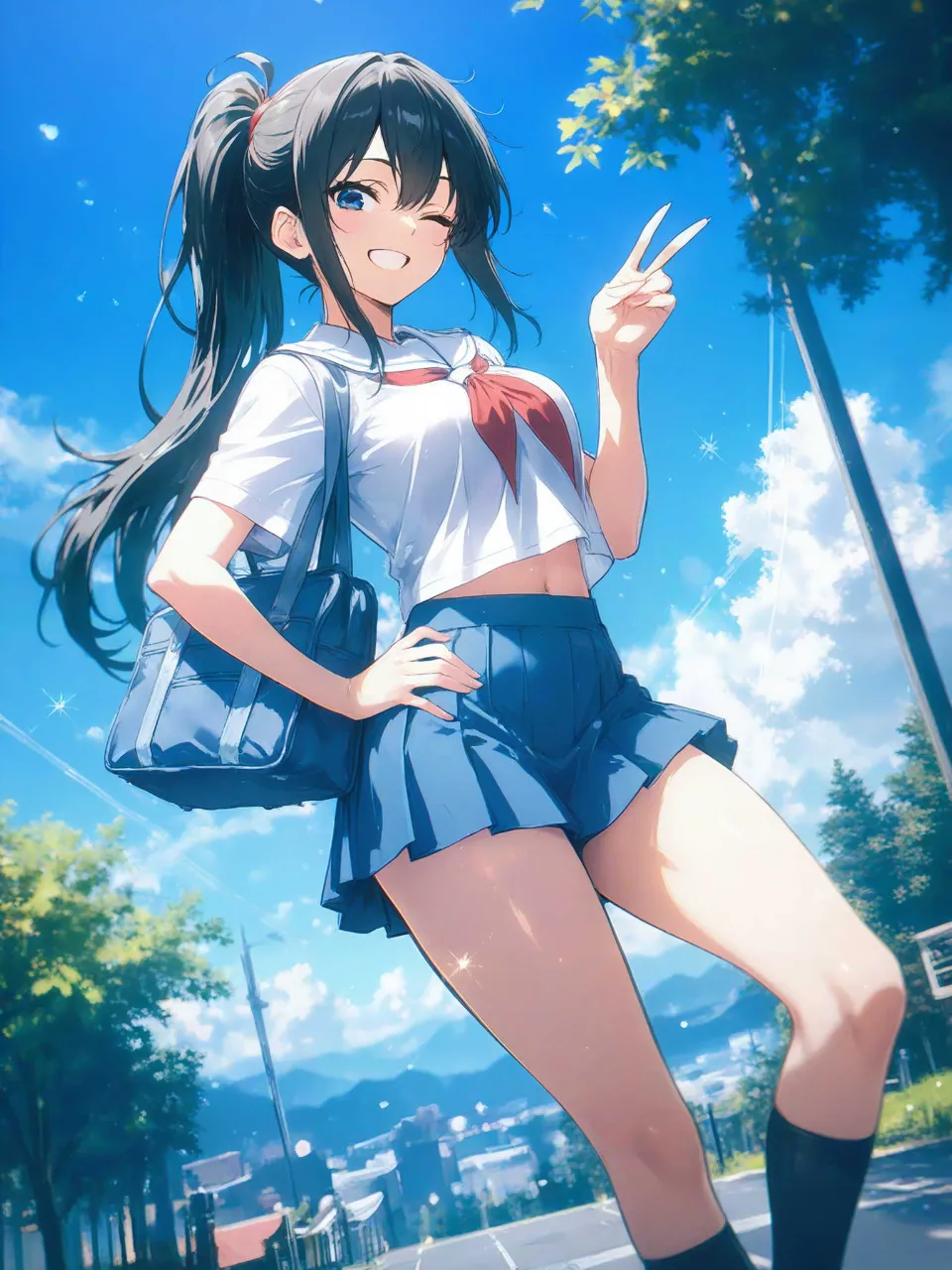 初夏の制服