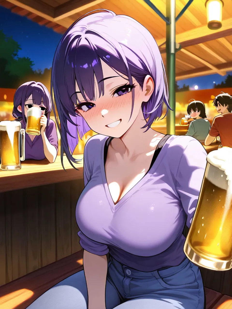 ほろ酔い — パランさんのAIイラスト