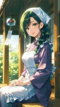縁側の風鈴·初夏チャレンジ の投稿作品