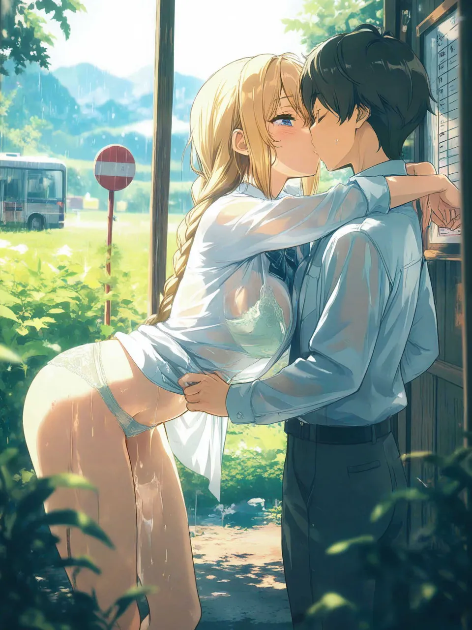 「ほんと大きくなったねぇ、、わるいこっ♡」
