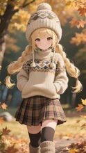 生成チャレンジ第167弾·編み物のファッション の投稿作品