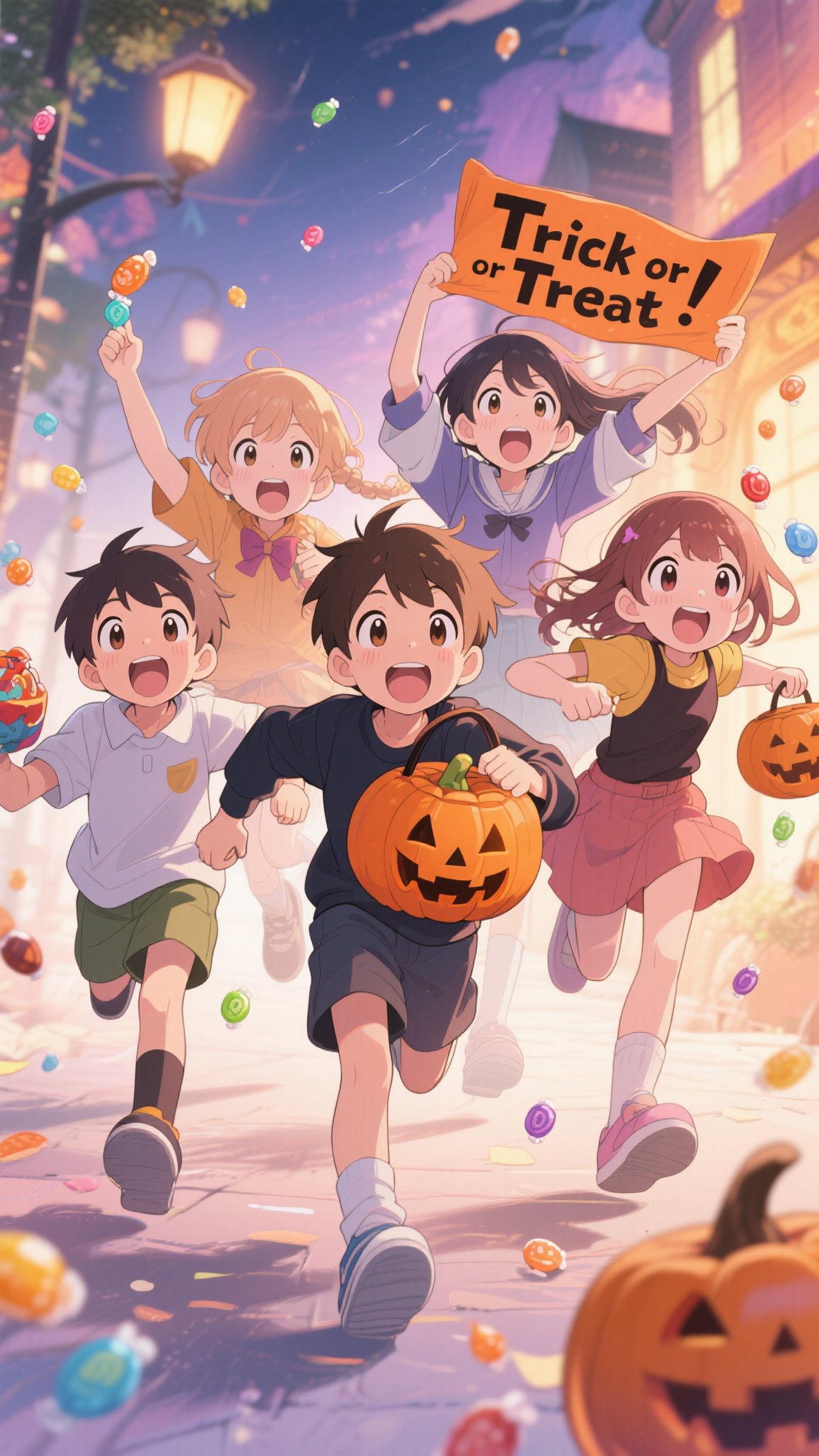 お菓子をくれないとイタズラするぞ〜