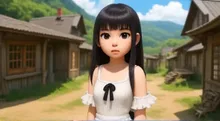 ピクサー風少女