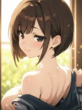 あ、着替えてるよぉ、もぅ…❤️