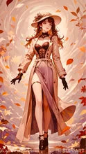 Autumn breeze-inspired adult outfits