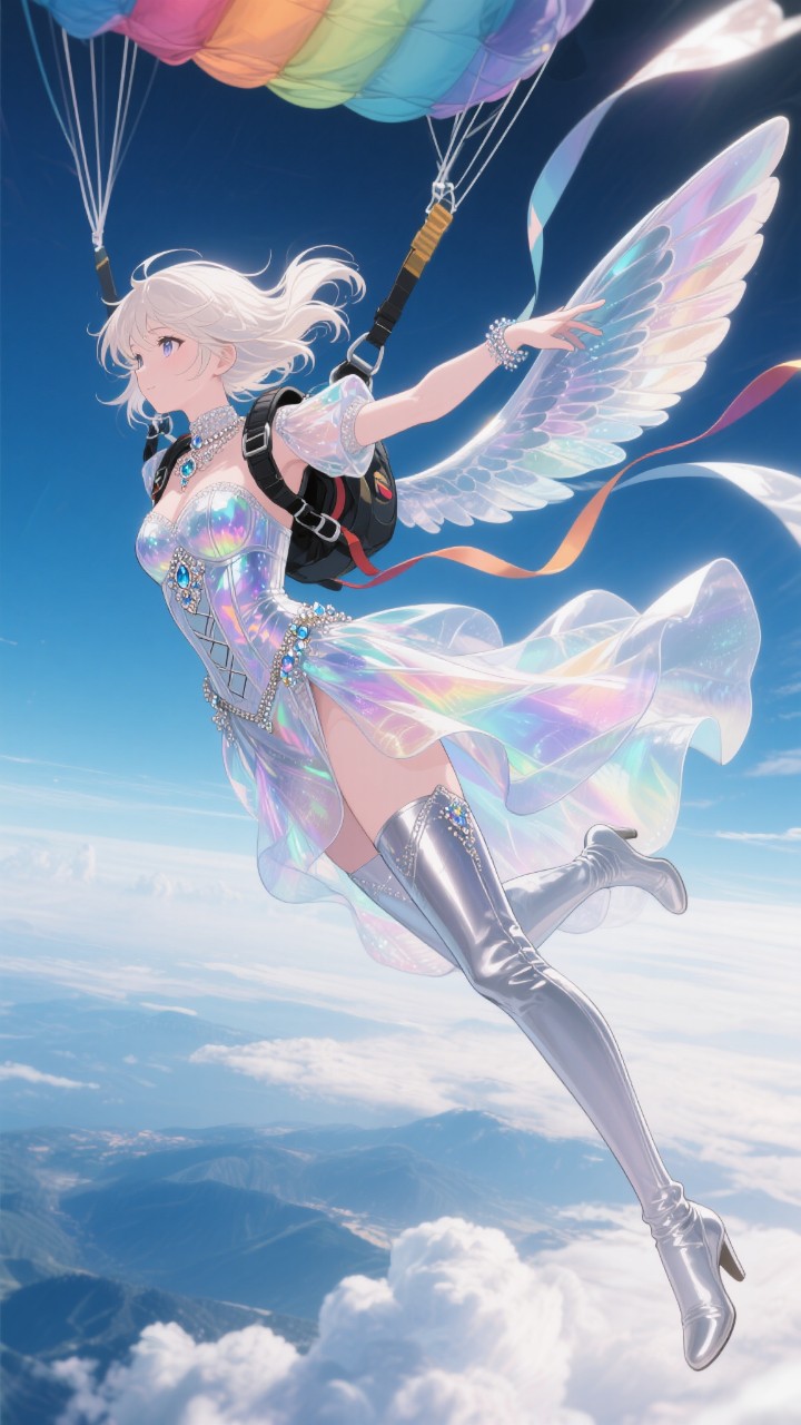 クリスタルドレス・天空の女王