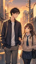 友だち以上恋人未満 — AQUAさんのAIイラスト