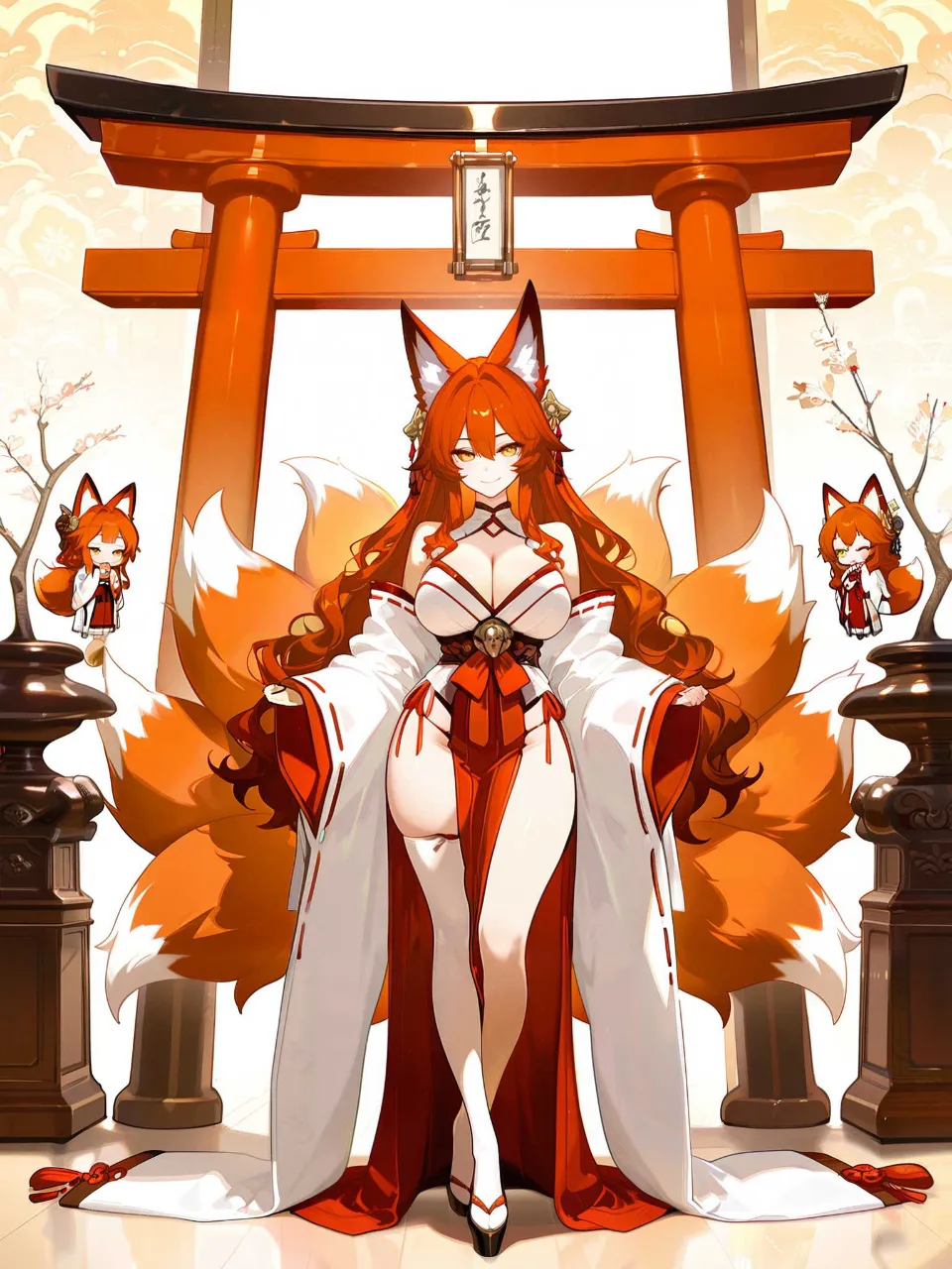 九尾の妖狐