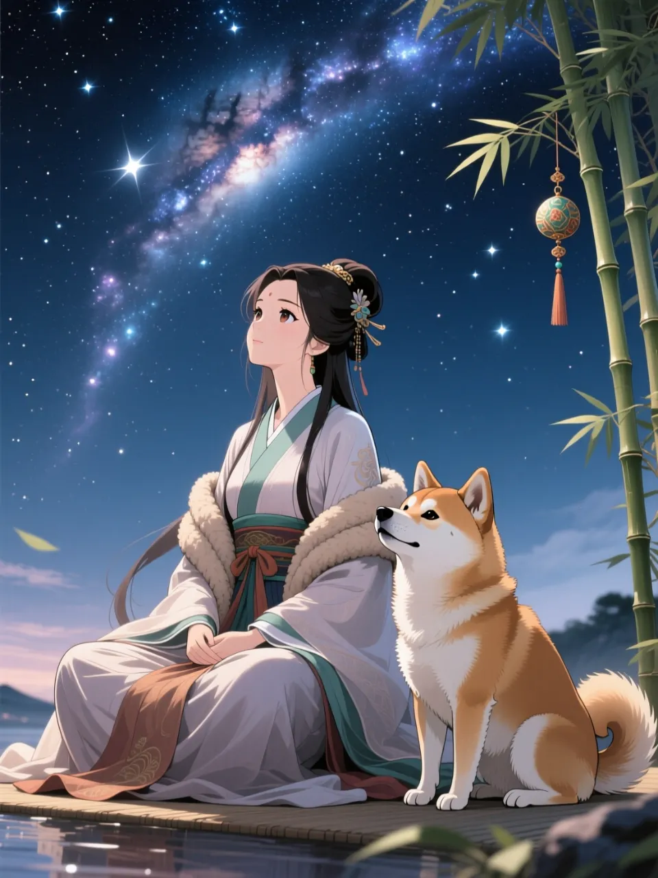 ご主人は空から来たのですか?