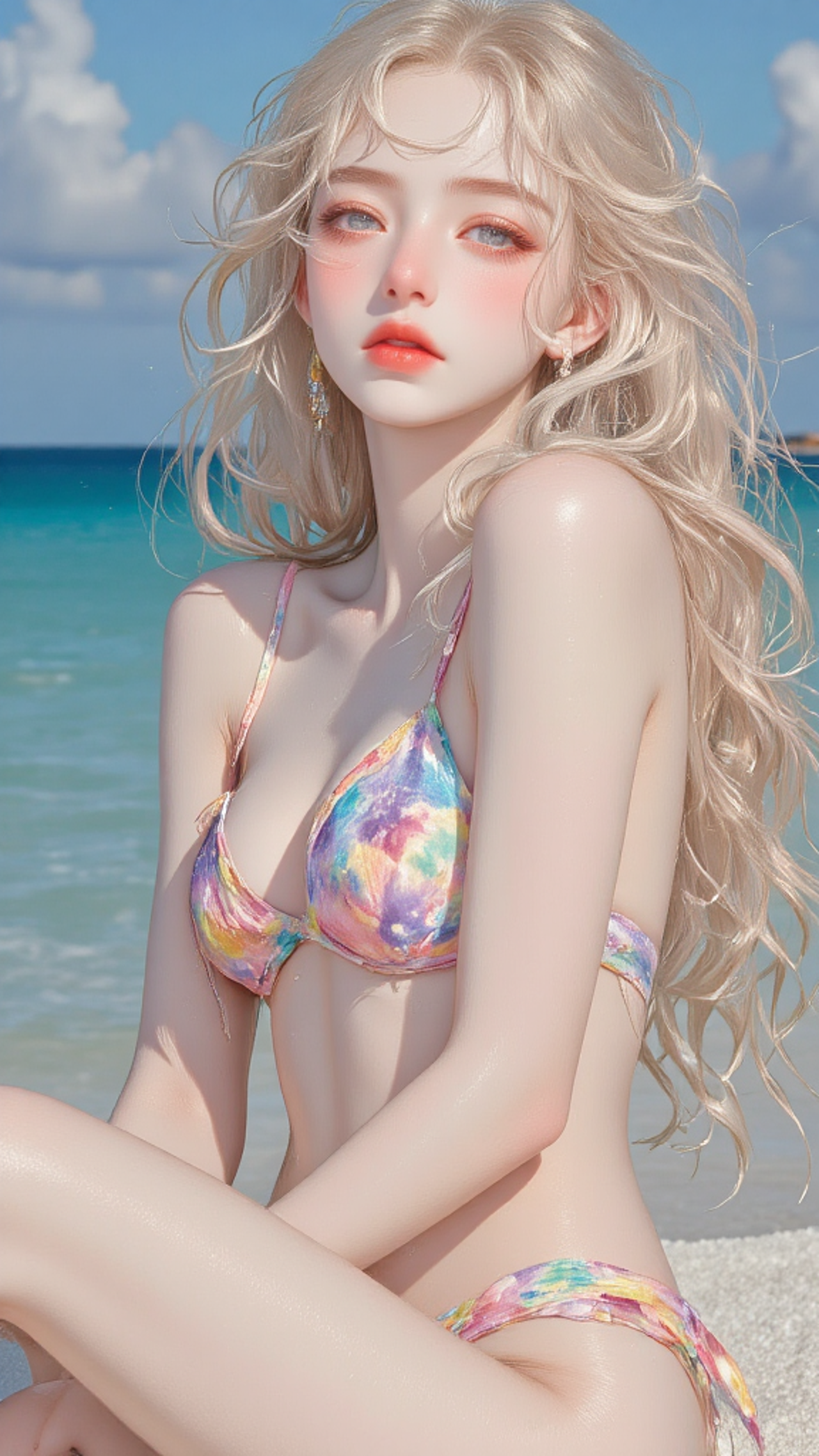 夏の海 — Mitsuhiro NishitaniさんのAIイラスト