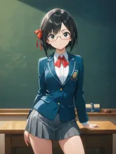 委員長 vs 転校生·教室の二人 の投稿作品