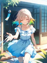 水遊び