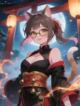 猫又の菜摘。