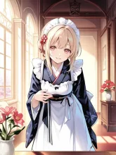 和風メイド — おっさんさんのAIイラスト