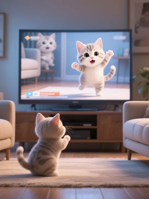 可愛いネコちゃんがいる~ฅ^•ω•^ฅ