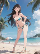 南国ビーチで