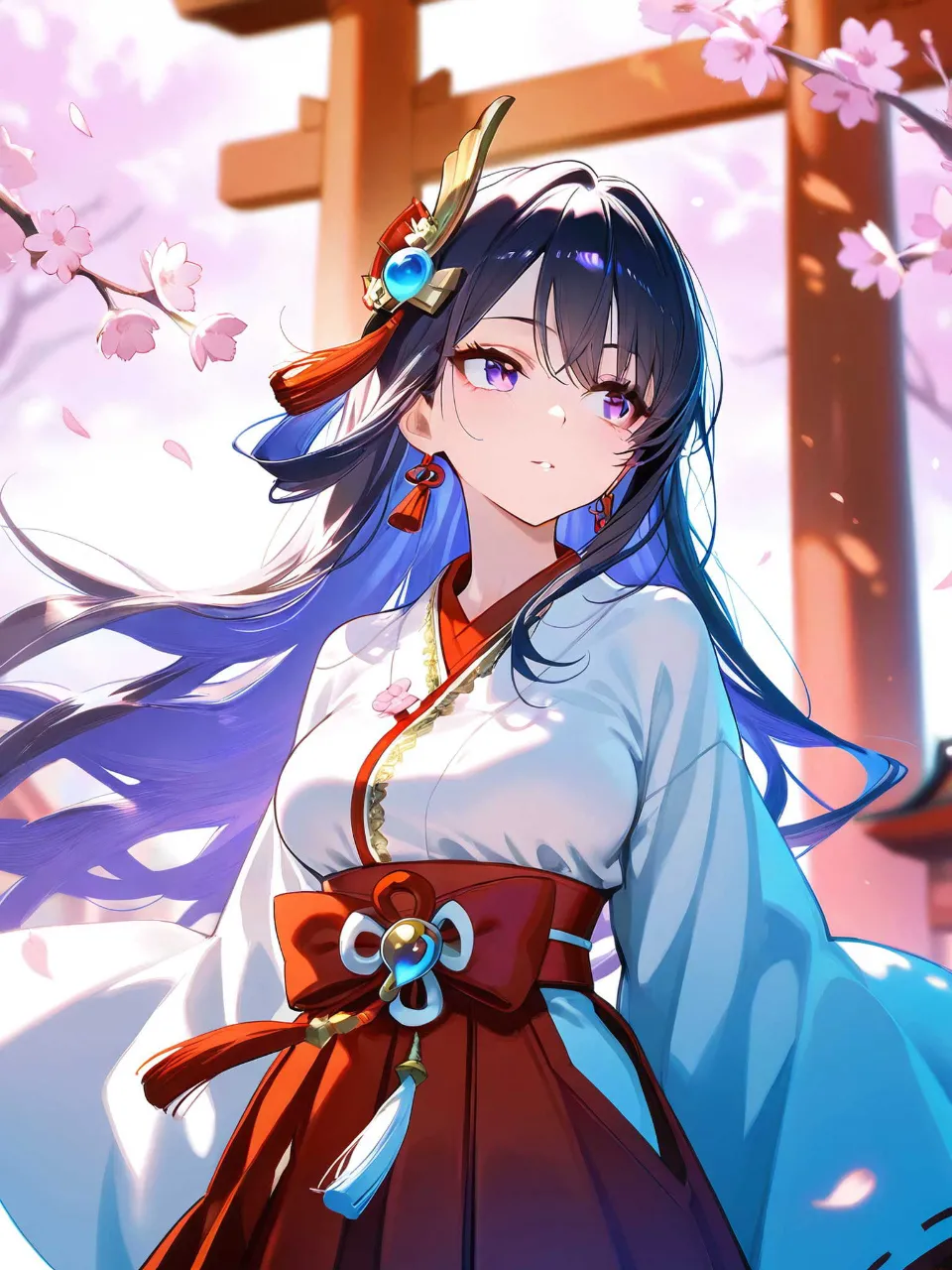 神社の女神⛩️降臨