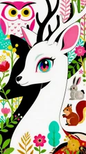 画像生成チャレンジ·バンビ の投稿作品