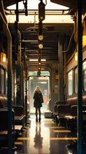 毎日怪奇ストーリーを更新！·静かで奇妙な無人駅 の投稿作品