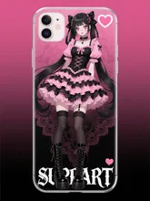 スマホケース…地雷系少女-普通 — リアル系イラストのAIイラスト|SUPPART