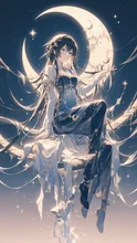 「　星女　」 — 白華【はっか】さんのAIイラスト