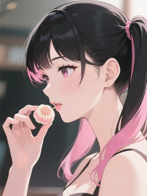 お菓子いただきま〜す