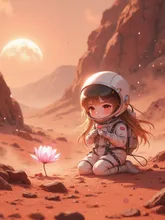 火星の綺麗な花🌸