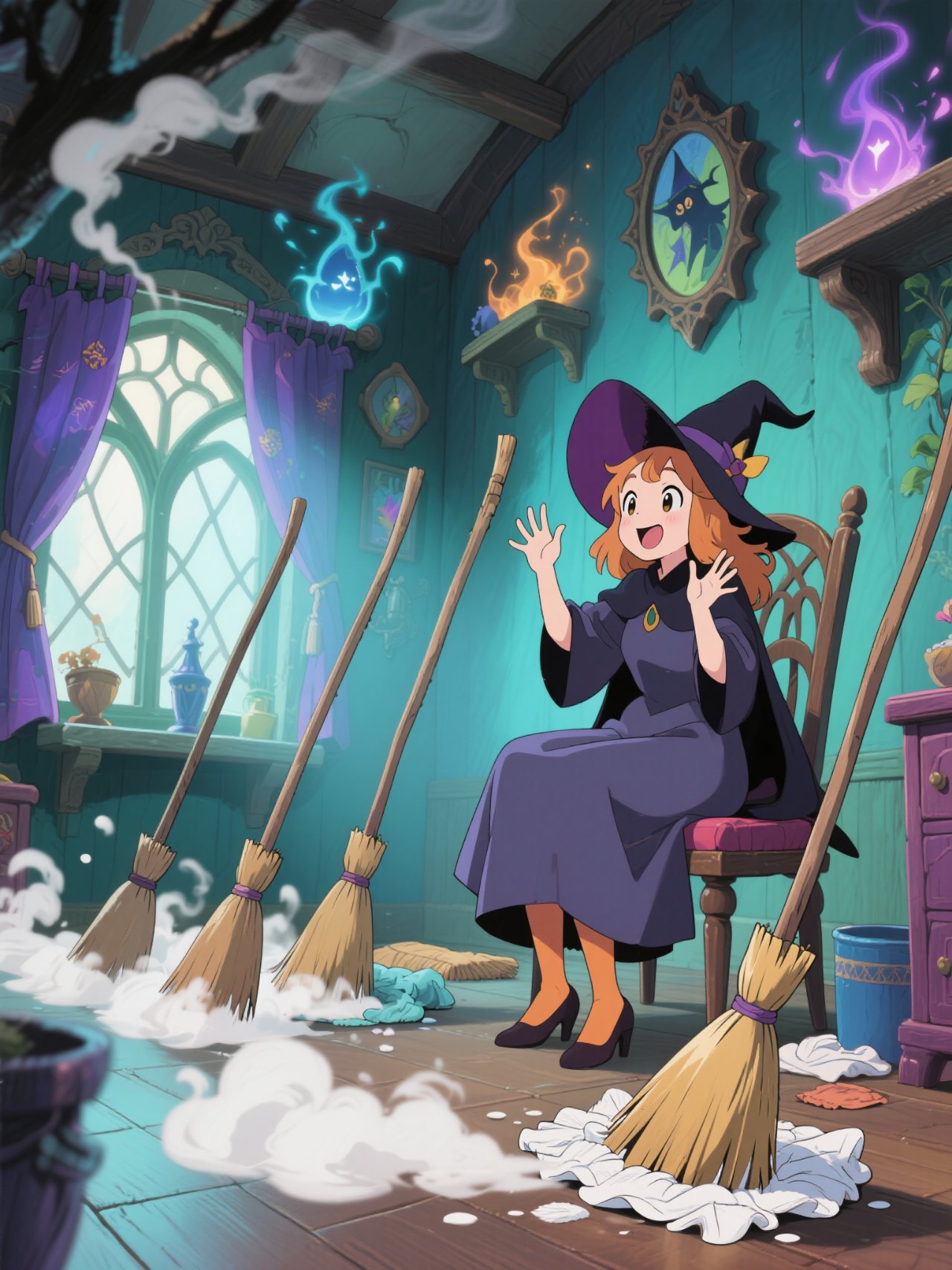 魔女の大掃除