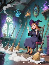 魔女の大掃除