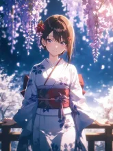 藤棚 — 藤イラストのAIイラスト｜SUPPART