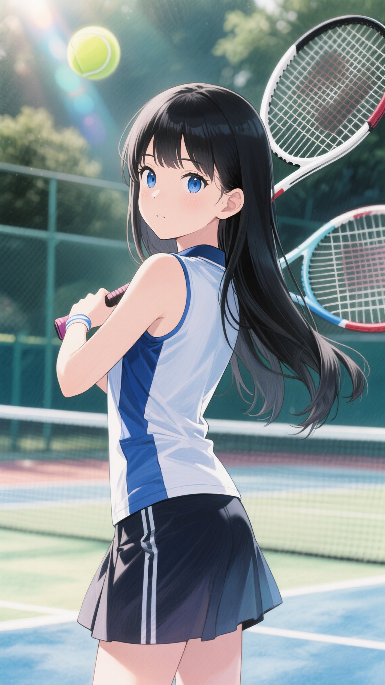 黒髪娘💕エッ？ち、違うよ？💕 — りゆさんのAIイラスト
