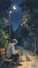 猫のいる公園: Midnight Friends