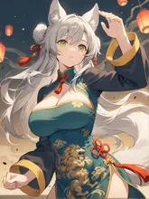 功夫の少女
