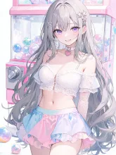ガチャガチャが並んでる