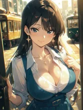 あいか「この電車で合ってた、おはよ❤️」