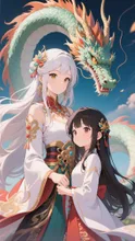 ドラゴンの母娘