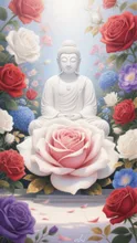薔薇に座す