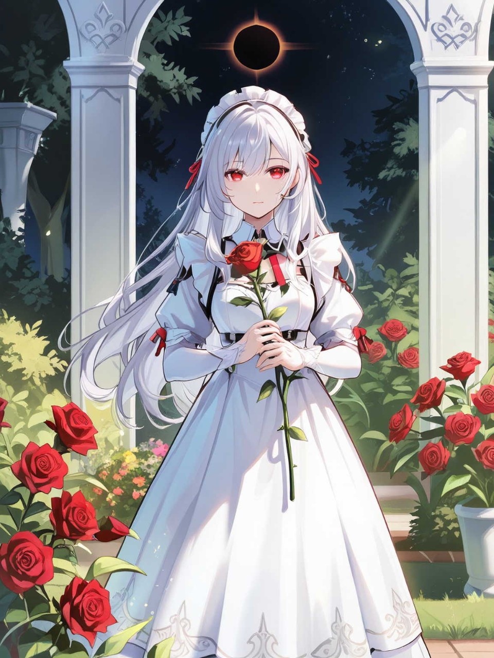 この薔薇を、あなたに — てつさんのAIイラスト